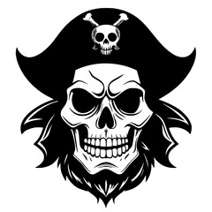 pirate skull and crossbones