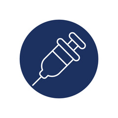 Injection icon vector