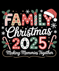 Family Christmas 2025 Matching Xmas Outfit