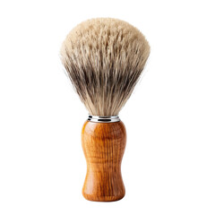 shaving brush on Isolated transparent background png. generated with AI