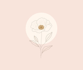 Rose icon stock illustration stock illustration