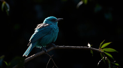 Obraz premium A beautifull bird into the tree