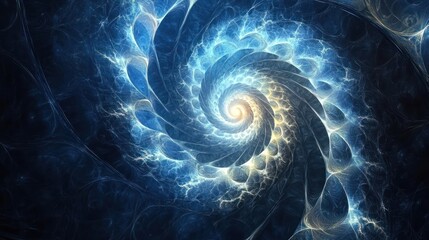 Obraz premium Abstract spiral pattern design