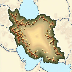 Iran map