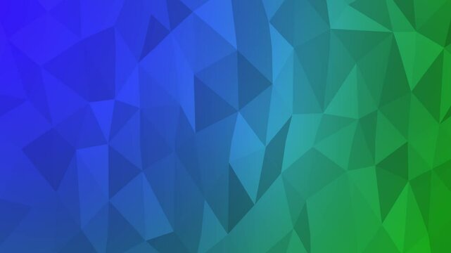 Colorful seamless geometric triangle pattern vector illustration with abstract light blue and green mosaic design