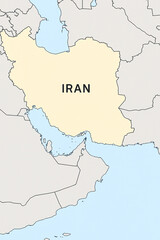 Map of Iran