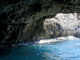 Explore the Mystical Blue Grotto in Montenegro Along the Sparkling Adriatic Sea