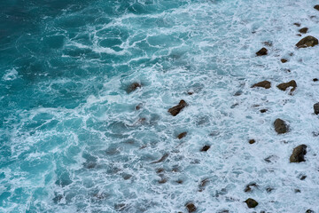 Rocky Atlantic coast near El Bollullo beach