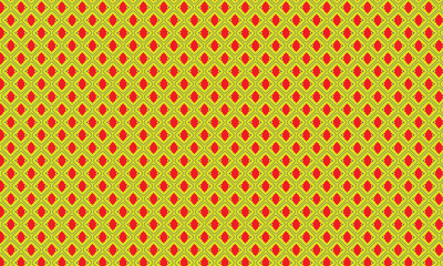 Seamless abstract geometric pattern with dots on vintage textured background