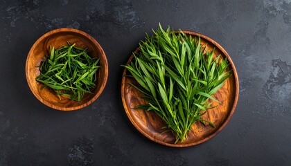 Tarragon. A herb that adds a licorice-like flavor, tarragon is often used in Canadian French dishes...