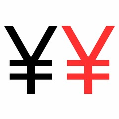 Obraz premium japanese yen symbol, yen symbol, yen icon