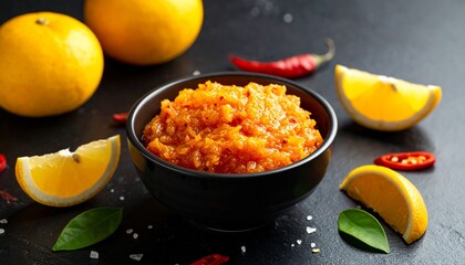 Yuzu Kosho. A paste made from yuzu zest, chili peppers, and salt. It’s often used as a condiment...