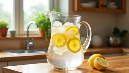 Bebida de lim&oacute;n fr&iacute;a