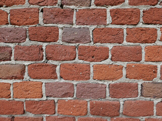 red brick wall background
