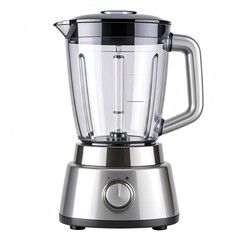 Stainless Steel Blender Appliance Isolated on White