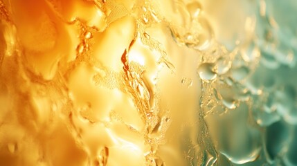 Abstract liquid texture, vibrant colors