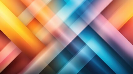 An artistic abstract background featuring intersecting colorful shapes and gradients, creating a dynamic and visually captivating design that evokes creativity and imagination.