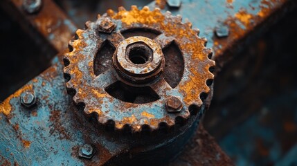 Rusty gears and mechanisms