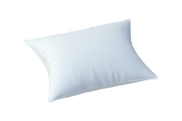 Pillow isolated on white background. Contemporary cushion. 3d render