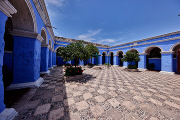 Santa Catalina Monastery is a masterpiece of colonial architecture and vivid hues.From deep indigos...
