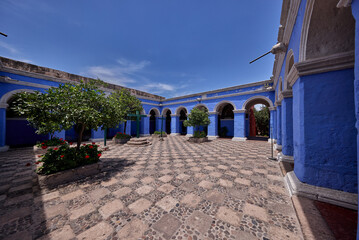 Santa Catalina Monastery is a masterpiece of colonial architecture and vivid hues.From deep indigos...