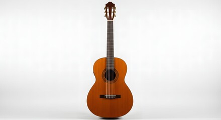 Obraz premium Acoustic Guitar with Rock Music Iconography – Celebrating the Culture, Symbols, and Artistic Legacy of Rock Through Strings, Sound, and Visual Expression