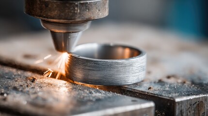Precision machining of custom signet ring using -axis CNC mill
