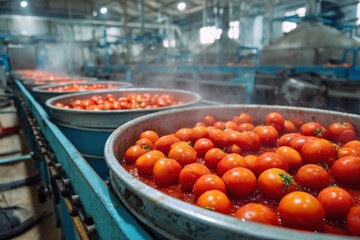 Tomato and tomato paste manufacturing