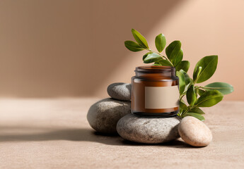 spa still life with stones