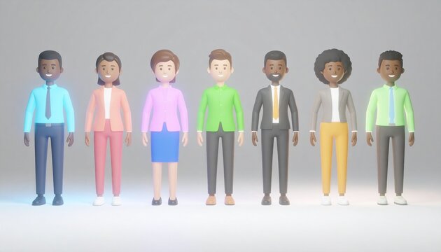 Reskill concept: Virtual mentors assisting reskill journey, glowing digital icons.