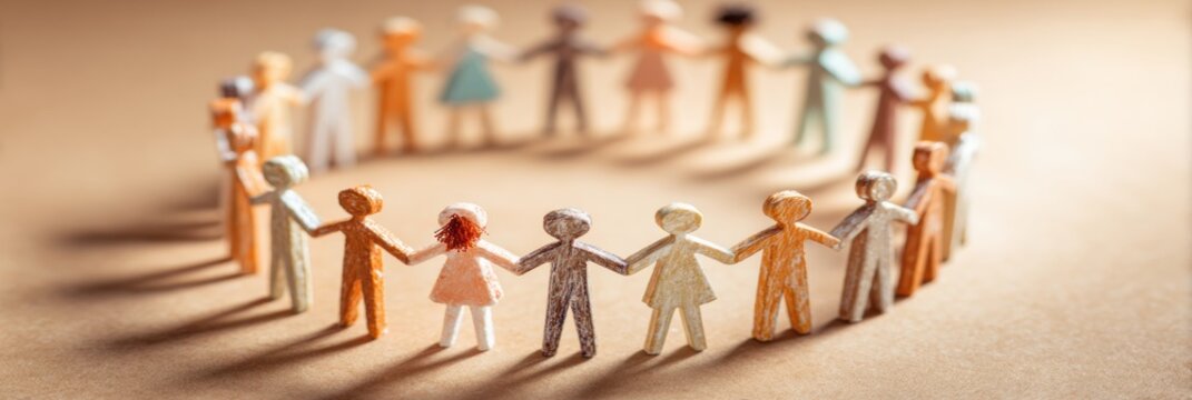 Emotional Circle of Support Map Illustrating Young Patients Connection and Community in a Therapeutic Environment