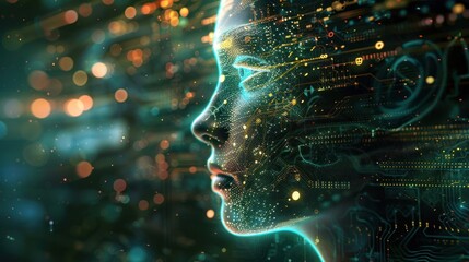 Digital human face profile