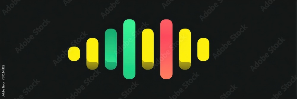 Poster Fading Signal Bars Transition Into a Panic Icon Representing the Feeling of Losing Connection in a Digital Space