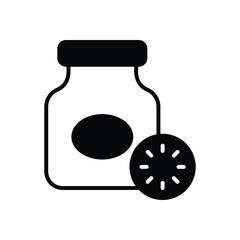 Vitamins icon vector
