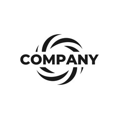 generic circle logo design , business logo , vector , symbol , company logo,background, emblem, swirl, infinity, circular	