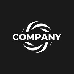 generic circle logo design , business logo , vector , symbol , company logo,background, emblem, swirl, infinity, circular	