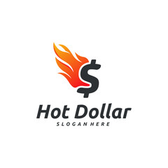 A  design featuring a dollar sign engulfed in flames.