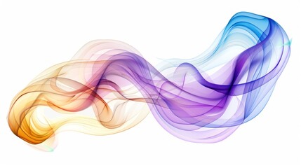 Abstract Colorful Smoke