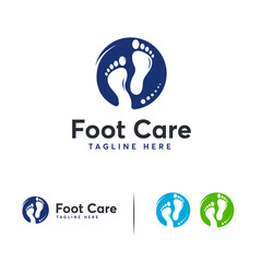 foot care business. The is simple, modern, and visually appealing, utilizing a range of colors.