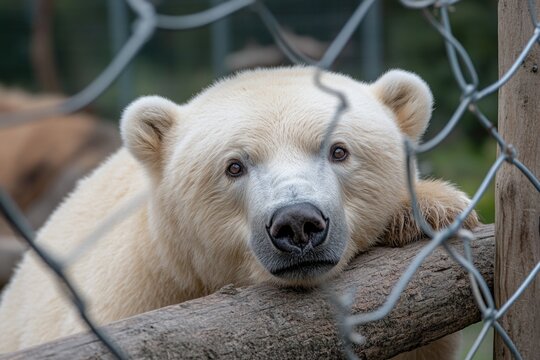 Captive animal - restricted life, enclosed space, controlled habitat, artificial home, limited freedom, confined existence, human care, unnatural setting, observed creature, zoo environment.