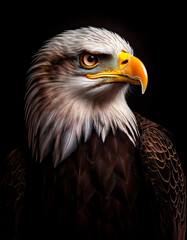 Obraz premium American bald eagle.