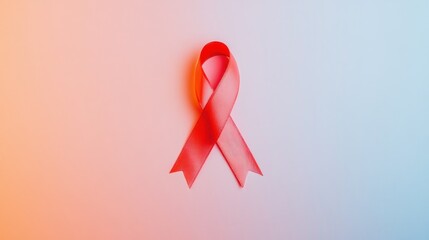 Red Awareness Ribbon