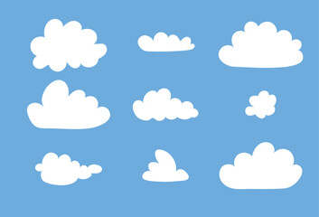cloud sign illustration vector design