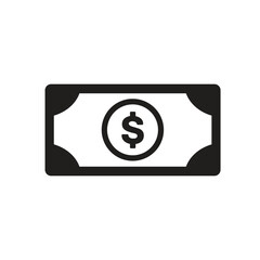 Dollar Money Vector Illustration. Dollar Bill note money. us dollar currency
