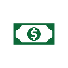 Dollar Money Vector Illustration. Dollar Bill note money. us dollar currency