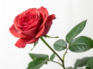 single red rose
