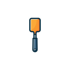 Traditional spatula icon simple vecto