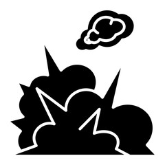 bomb attack icon