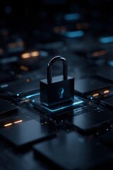 Secure circuit board with lock