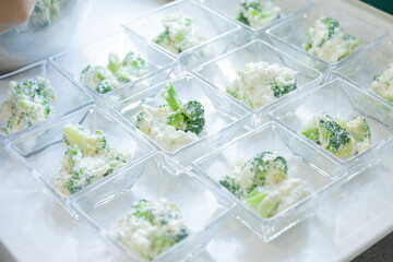 豆腐　白和え　ブロッコリー